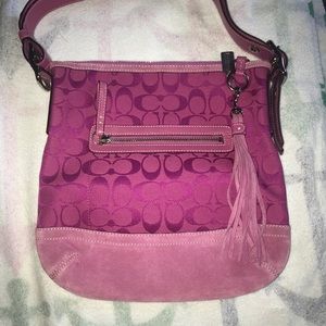 Authentic Coach over the shoulder bag